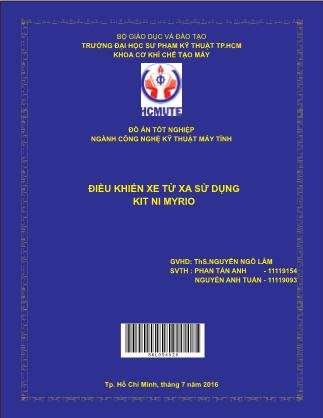 Đồ án Điều khiển xe từ xa sử dụng KIT NI Myrio (Phần 1)