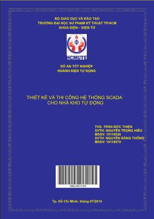 Đồ án Thiết kế và thi công hệ thống SCADA cho nhà kho tự động (Phần 1)