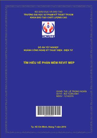 Đồ án Tìm hiểu về phần mềm Revit Mep (Phần 1)