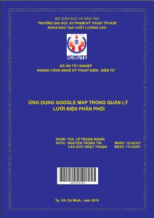 Đồ án Ứng dụng google map trong quản lý lưới điện phân phối (Phần 1)