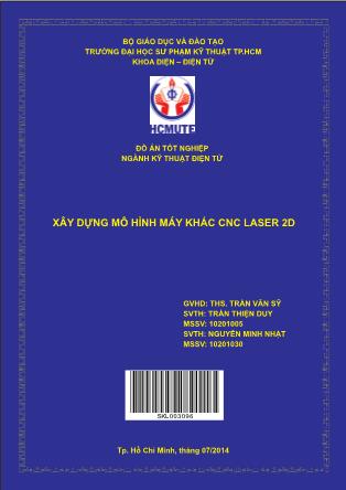 Đồ án Xây dựng mô hình máy khắc CNC Laser 2D (Phần 1)