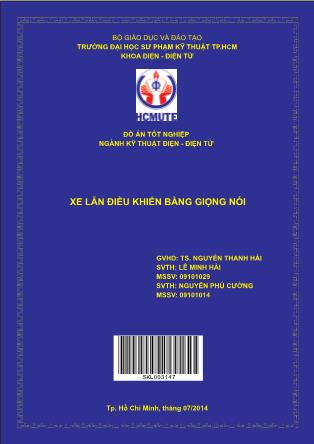 Đồ án Xe lăn điều khiển bằng giọng nói (Phần 1)