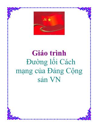 Giáo trình Đường lối Cách mạng của Đảng Cộng sản VN