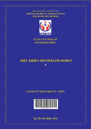 Luận văn Điều khiển mờ pipeline robot (Phần 1)