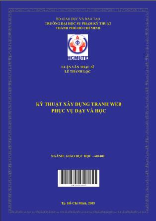 Luận văn Kỹ thuật xây dựng tranh web phục vụ dạy và học (Phần 1)