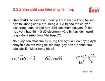 Bài giảng Hóa hữu cơ đại cương (Phần 7)
