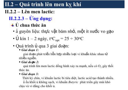 Bài giảng Vi sinh thực phẩm - Phạm Thị Lan Phương (Phần 5)