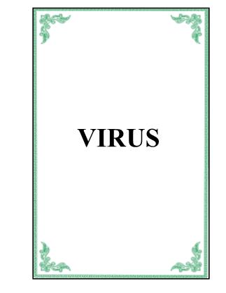 Bài giảng Virus