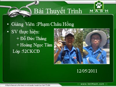 Bài thuyết trình: Sự chuyển hóa của tiền thành tư bản