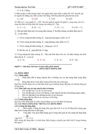 Giáo trình Vật lí đại cương A2 (Điện-Quang) - Phần 4