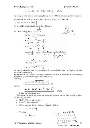 Giáo trình Vật lí đại cương A2 (Điện-Quang) - Phần 8