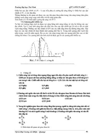 Giáo trình Vật lí đại cương A2 (Điện-Quang) - Phần 9