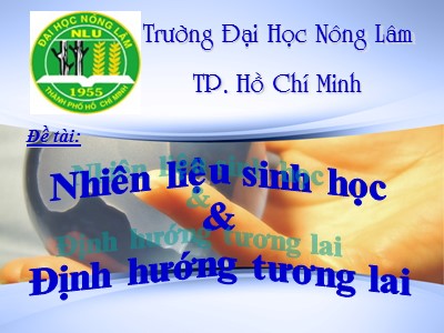 Nhiên liệu sinh học & Định hướng tương lai