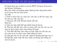 Phương pháp sơ đồ mạng lưới (PERT)