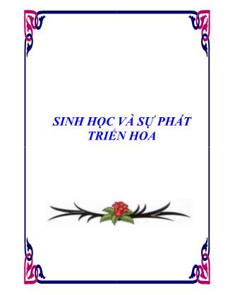 Sinh học và sự phát triển hoa
