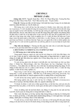 Vi sinh vật học đại cương